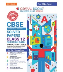 CBSE Chapterwise Solved Papers 2023-2014 Computer Science Class 12th (2024 Exam)