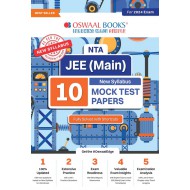 NTA JEE (Main) 10 Mock Test Papers Book | Updated As Per New Syllabus | Physics, Chemistry, Mathematics | 1000+ Practice Questions | For January, April 2024 Exam