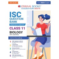 ISC Question Bank Class 11 Biology Book (2024 Exam)