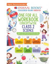 One For All Workbook Class 2 English, Math, Science &amp; General Knowledge (Set Of 4 Books) (For Latest Exam)