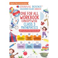One For All Workbook Class 3 English, Math, Science &amp; General Knowledge (Set Of 4 Books) (For Latest Exam)