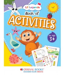 Lil Legends Preschool Activity Books For 3+ Year Old Kids