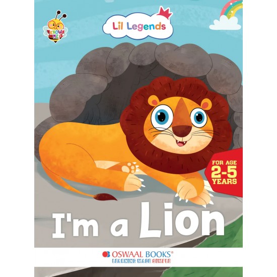 Lil Legends Know Me Series, Fascinating Farm & Wild Animal Books (DUCK, HEN, HORSE, SHEEP, ELEPHANT, LION, MONKEY And WOLF) (Set Of 08 Books) Exciting Illustrated Books For Kids, Age 2+