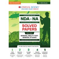 NDA-NA Previous Years 12 Solved Question Papers Mathematics, English & GK (Set Of 3 Books) (2017-2023) For 2024 Exam