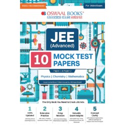 JEE (Advanced) 22 Years' Solved Papers (2002 - 2023) Physics, Chemistry & Mathematics (Set Of 3 Books) (For 2024 Exam)