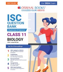 ISC Question Bank Class 11 Biology Book (2024 Exam)
