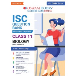 ISC Question Bank Class 11 Biology Book (2024 Exam)