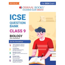 ICSE Question Banks Class 9 Physics, Chemistry, Mathematics And Biology (Set Of 4 Books) For 2023-24 Exam