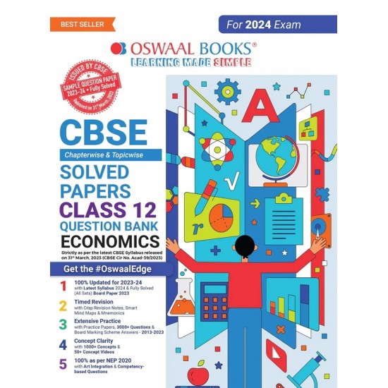 CBSE Chapterwise Solved Papers 2023-2014 Economics Class 12th (2024 Exam)