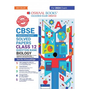 CBSE Question Bank Class 12 English, Physics, Chemistry & Biology (Set Of 4 Books) (For 2024 Board Exams)